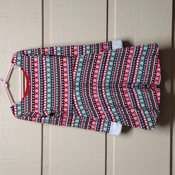 2 in 1 Reversible dress for holiday season youth Sz 8 - Picture 2 of 5